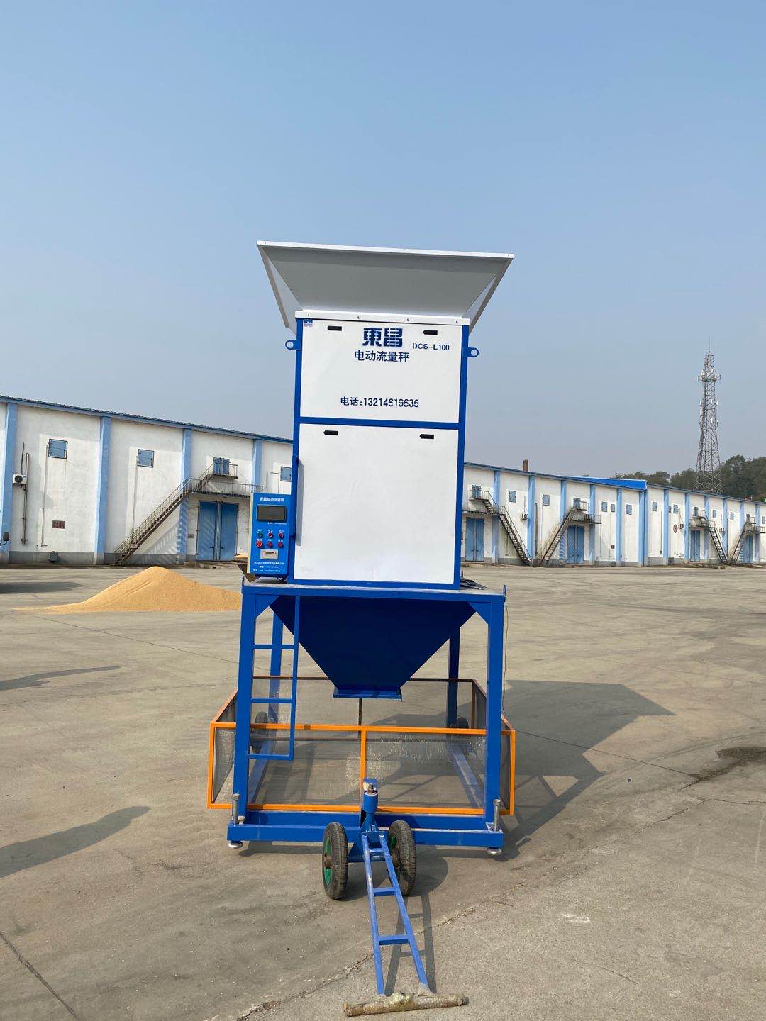100噸谷倉電子流量秤 100噸谷倉電子流量秤